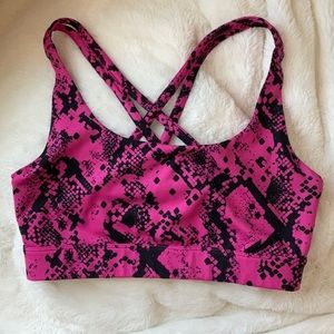 Joylab hot pink sports bra